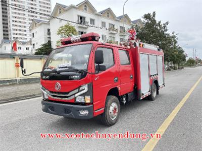 Xe cứu hỏa chữa cháy 2300 lít Dongfeng nhập khẩu
